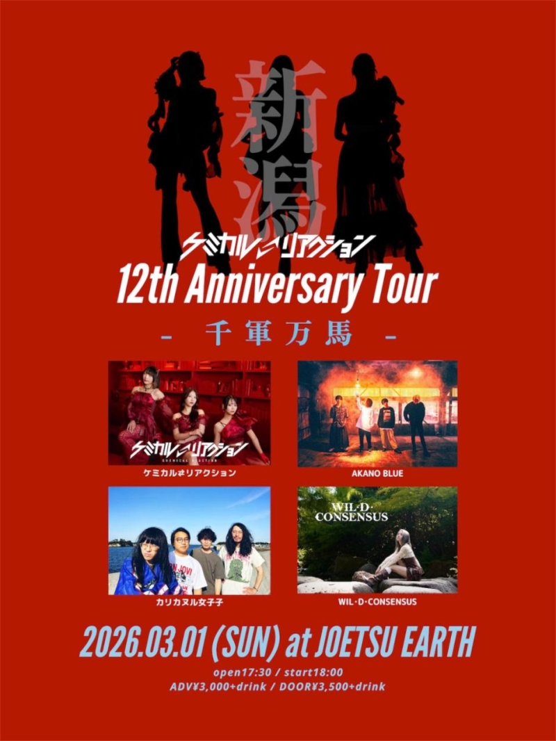 Sayaka's Birthday Tour 2026-The平成女児☆お誕生日パーティー&ケミカル⇄リアクション12周年~千軍万馬・上越編